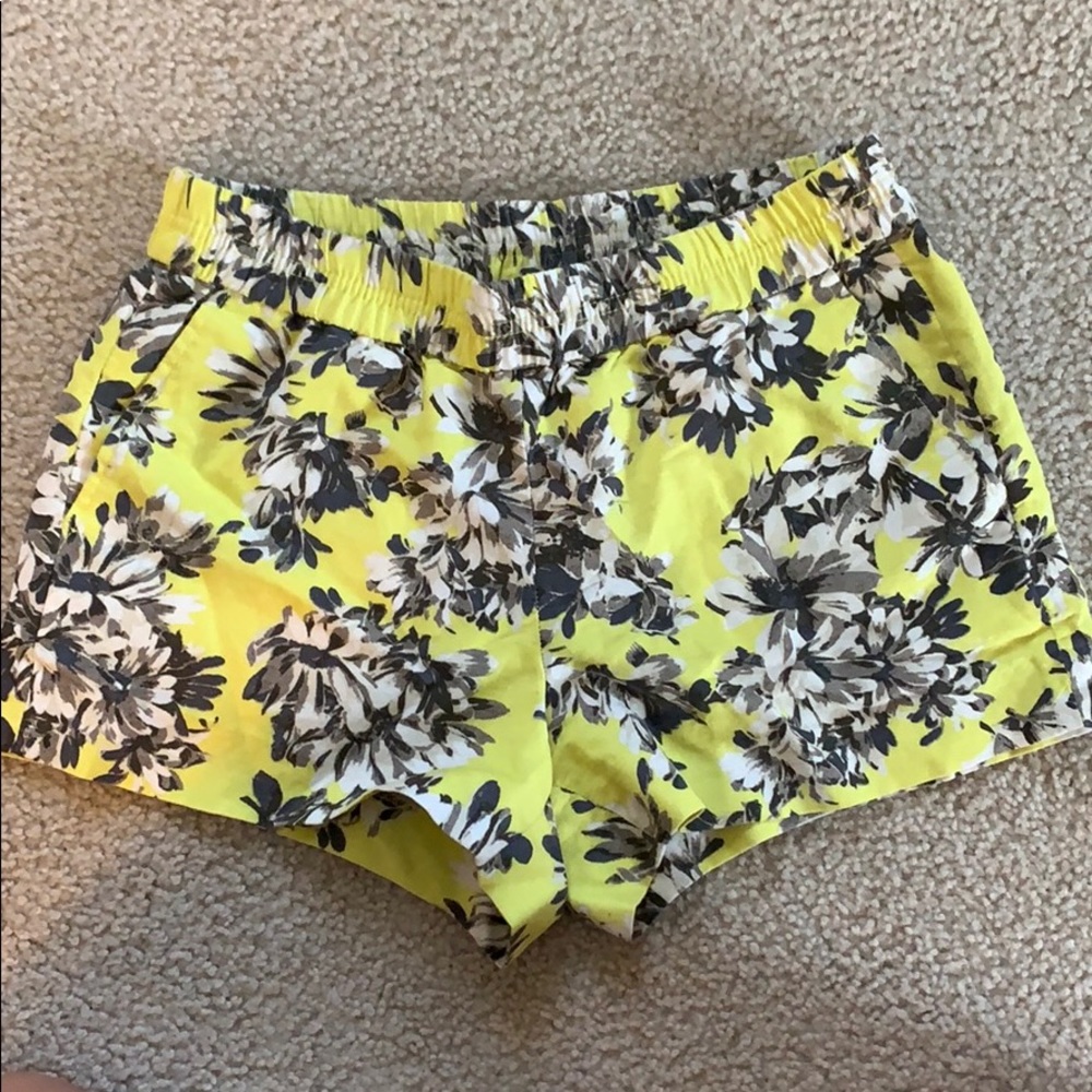 jcrew floral shorts